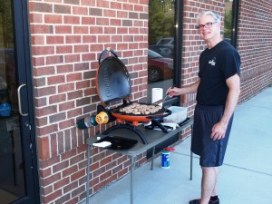 July 2013 Cookout Dr. Clark at the Grill!