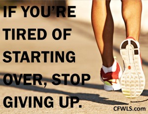 stop giving up