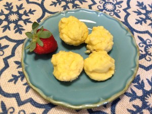 mini lemon muffins