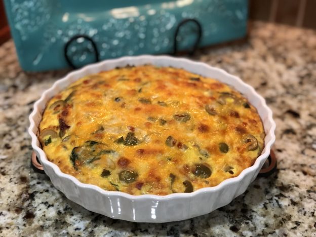 Crustless Ham and Cheese Quiche - Center for Weight Loss Success (CFWLS)