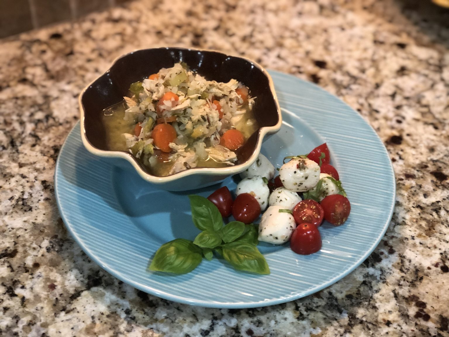 Tarragon Chicken & ‘Rice’ Soup Center for Weight Loss Success (CFWLS)