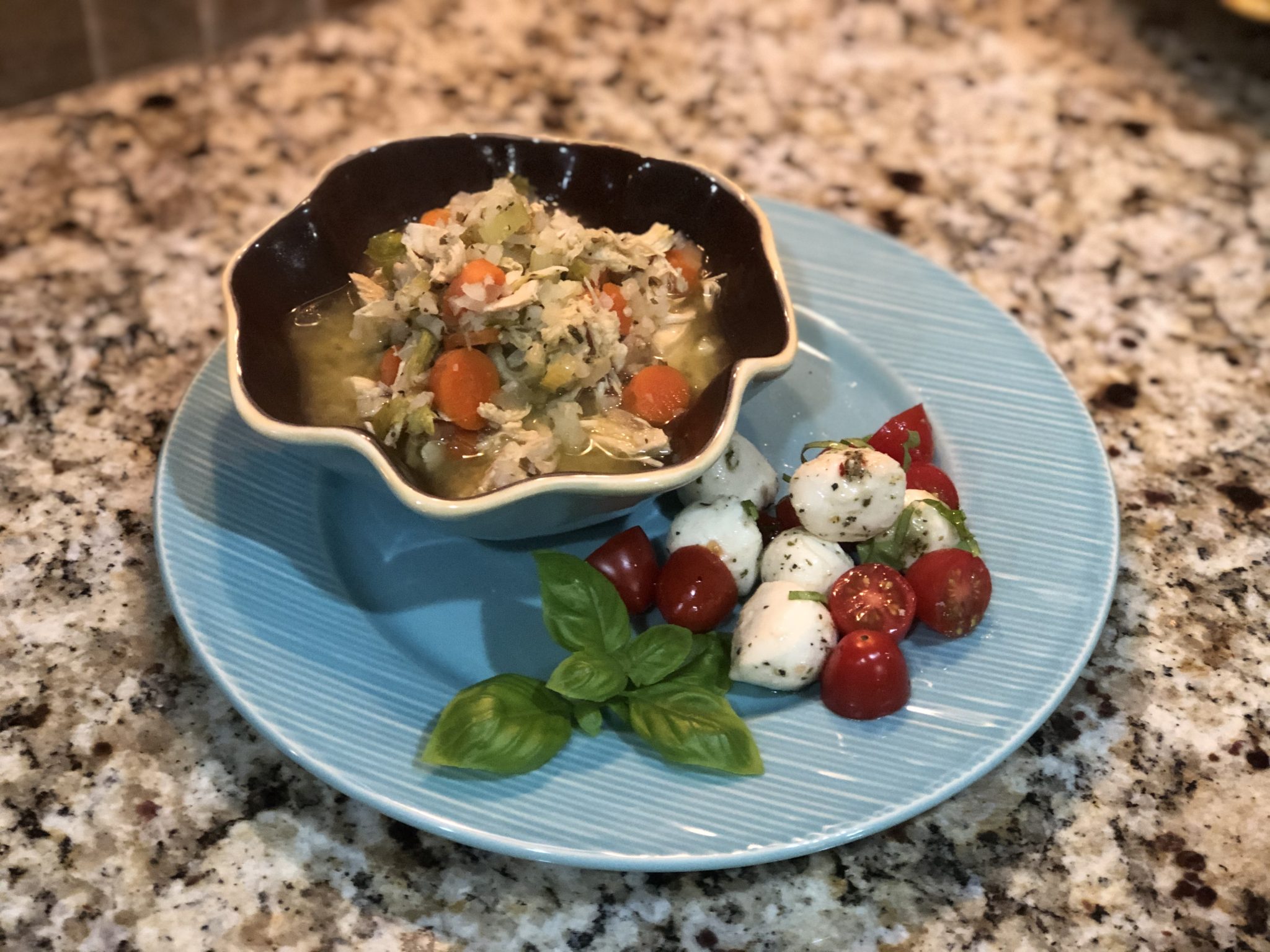 Tarragon Chicken & ‘Rice’ Soup Center for Weight Loss Success (CFWLS)