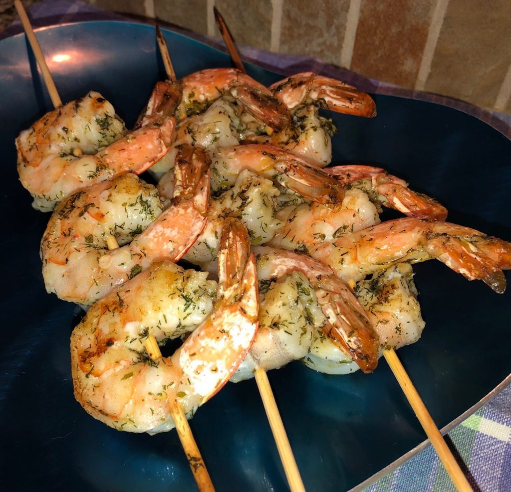 Dilly Grilled Shrimp with Dill Aioli - Center for Weight Loss Success ...